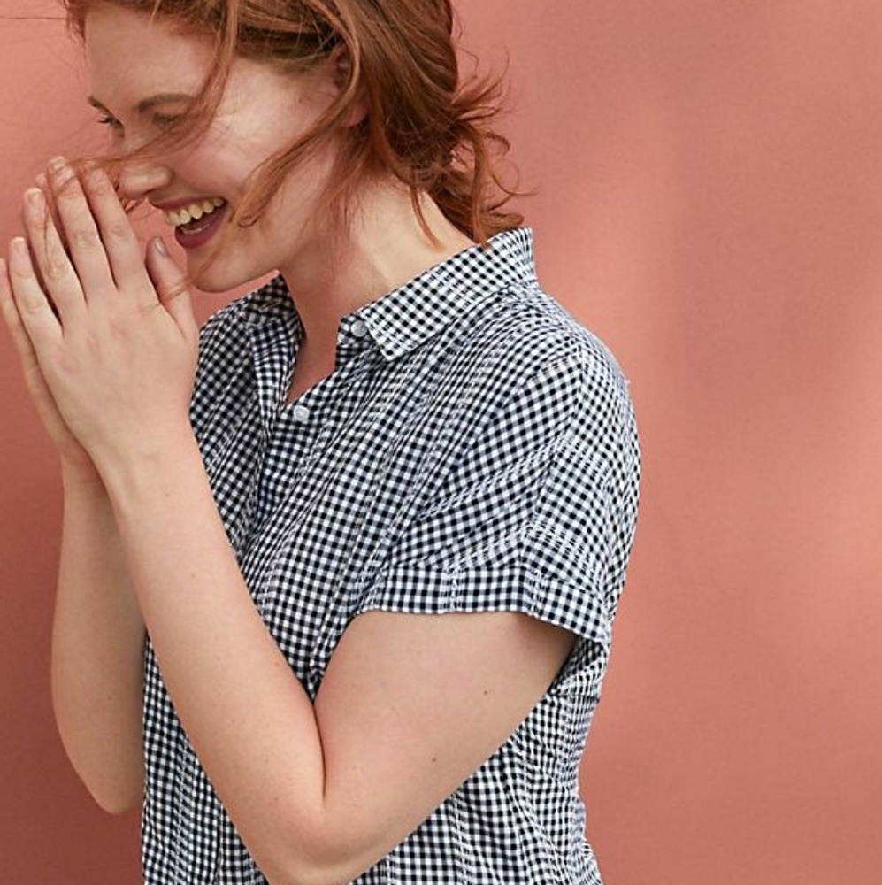 Cloth & Stone Gingham Buttondown